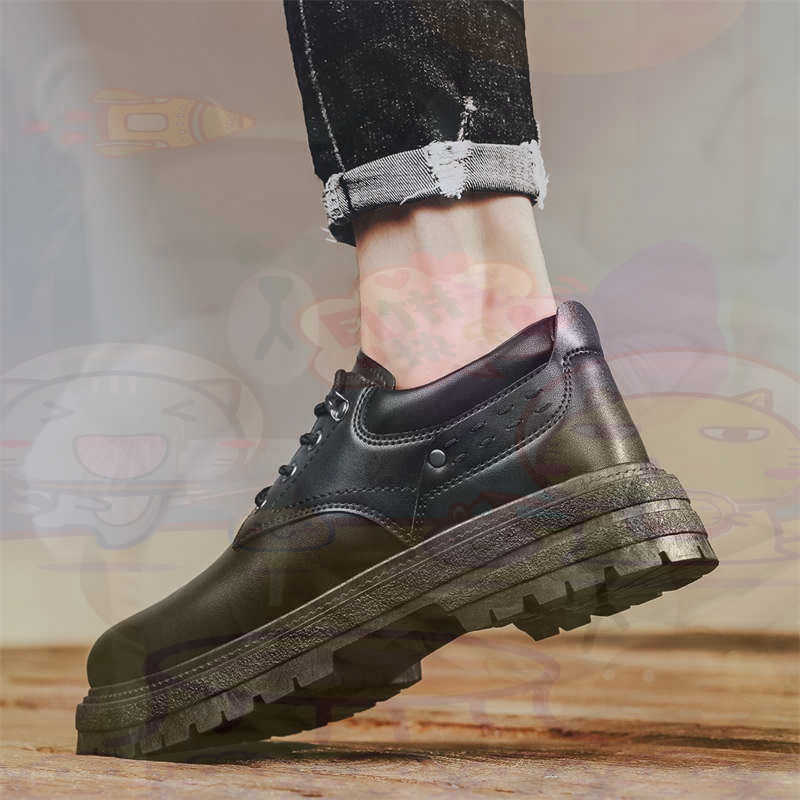 Men'S Luxury Formal Wear Brands - Dark Natural Leather Fashion Trainers Tennis