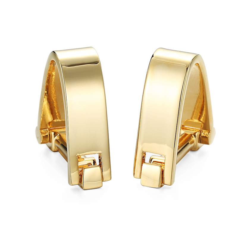 Dress Shirt French Cuff - High quality hanging button cufflinks fashionable