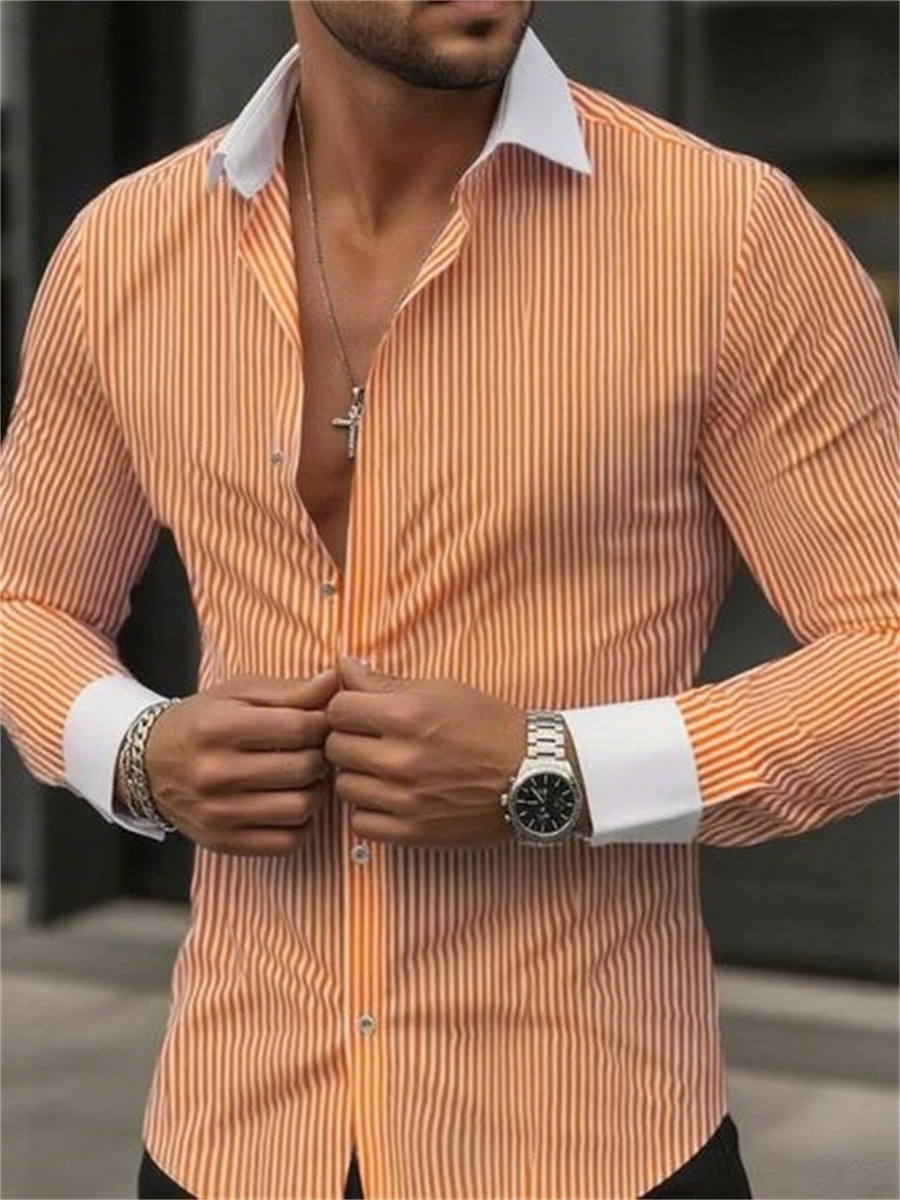 Men's slim-fit striped lapel l - đánh giá và giá Men Formal Wear Shop