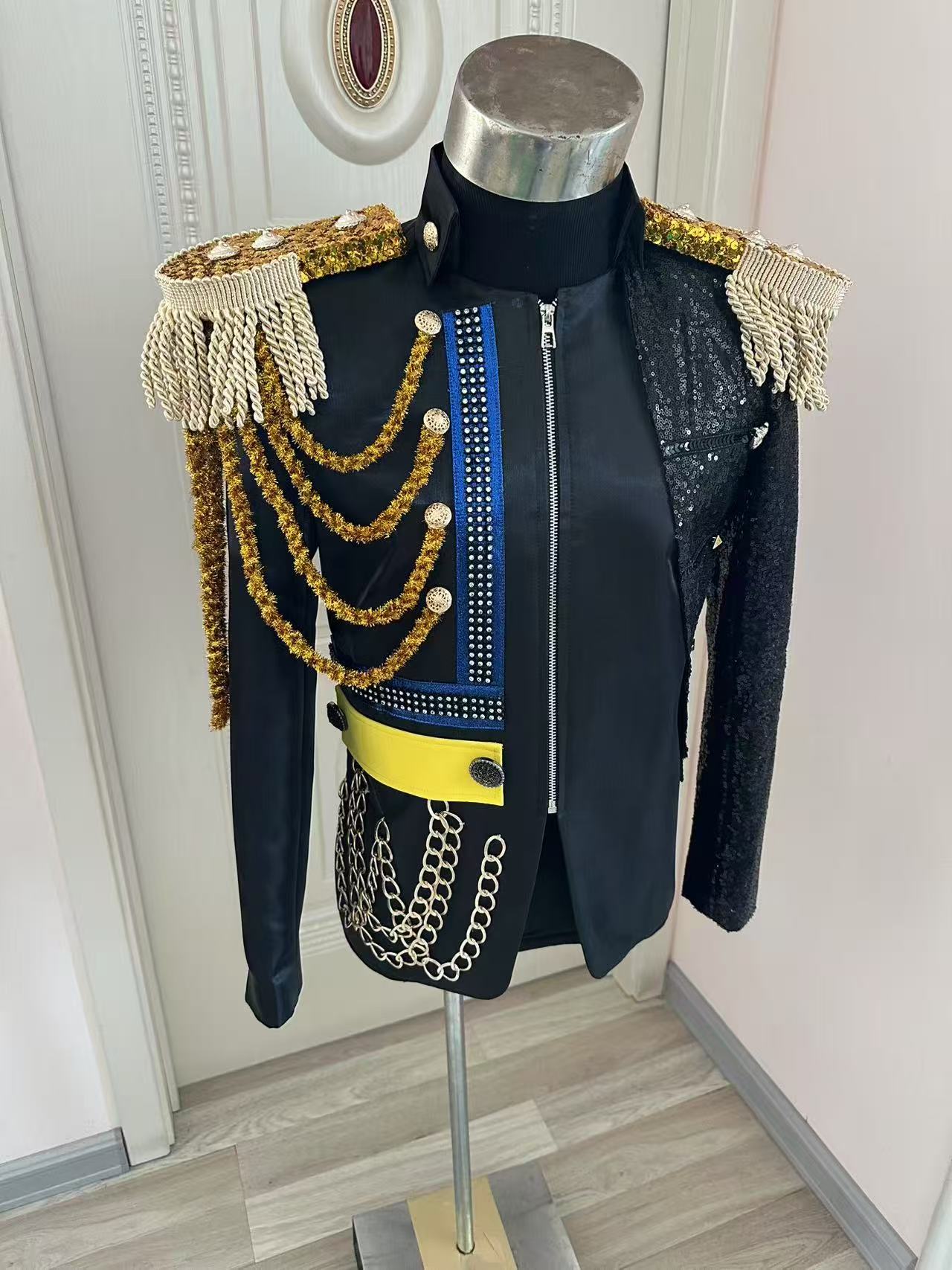 New Men Tassel Royal Jacket We - đánh giá và giá Men Formal Party Wear Dress