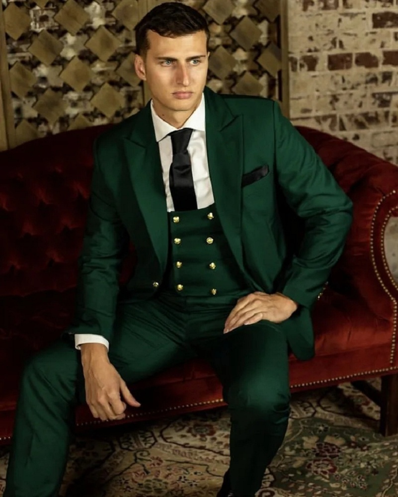 Green Classic Men Suits Formal - đánh giá và giá Men Formal Wear Shop