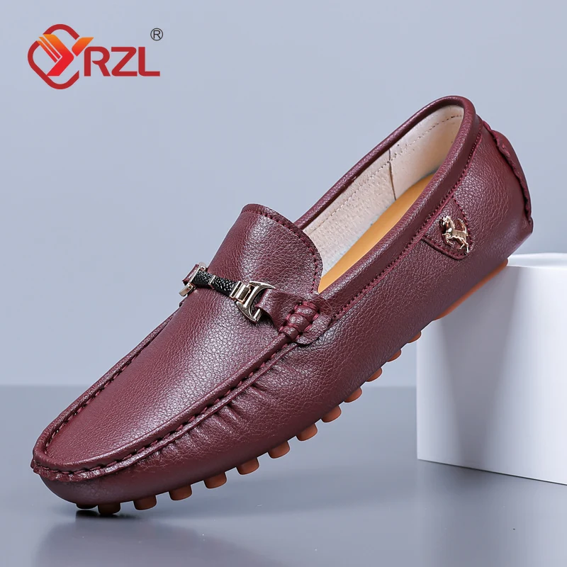 YRZL Loafers Men Shoes PU Leat - đánh giá và giá Men'S Luxury Formal Wear Brands