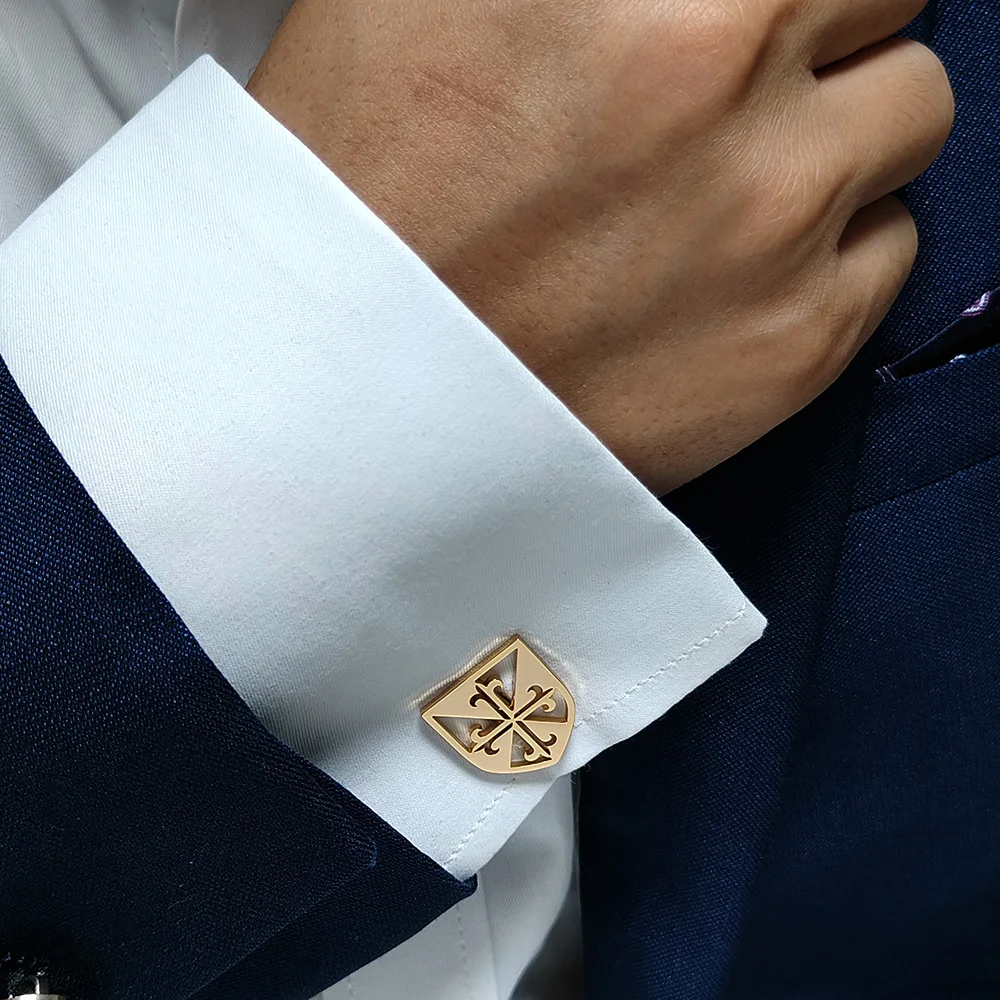 High-end Anchor Rudder Men's C - đánh giá và giá Dress Shirt French Cuff