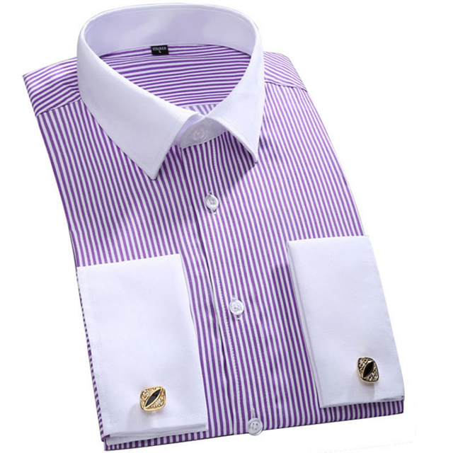 Men's French Cuff Dress Shirt  - đánh giá và giá Dress Shirt French Cuff