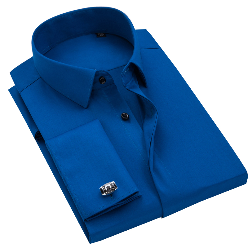 Men's French Cufflinks Shirt,  - đánh giá và giá Dress Shirt French Cuff