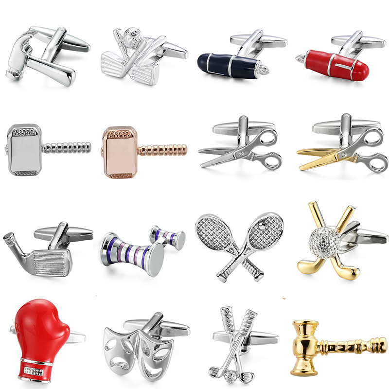 High quality pens hammers mask - đánh giá và giá Dress Shirt French Cuff