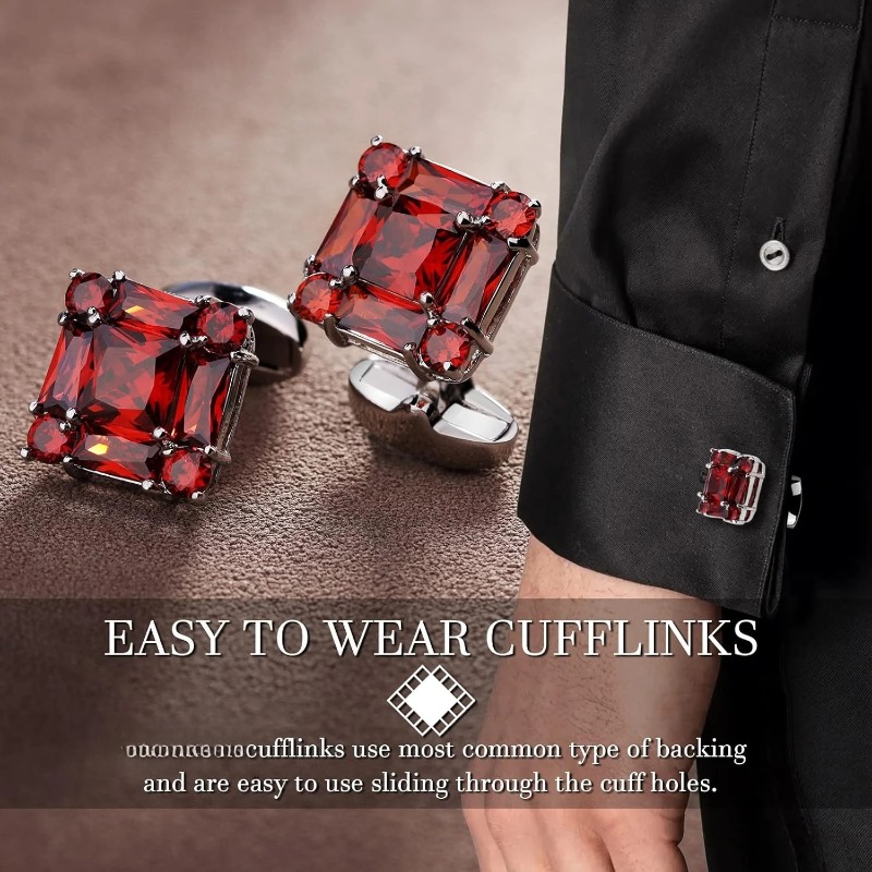 Retro Men's French Suit Cuffli - đánh giá và giá Dress Shirt French Cuff